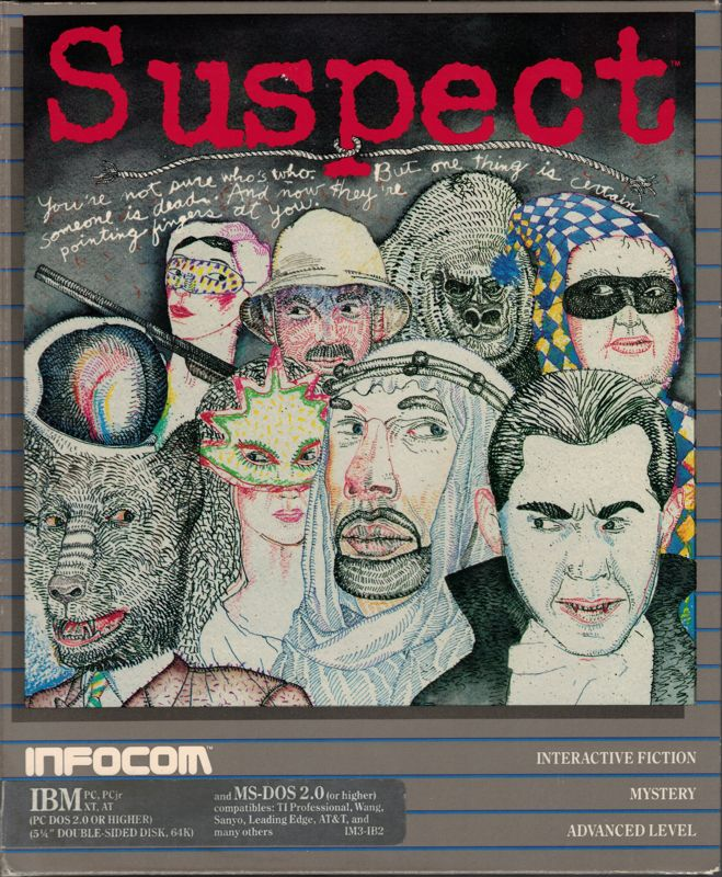 Suspect box art