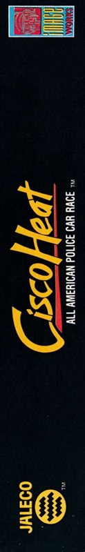 Cisco Heat - All American Police Car Race — box-2D-side (EU)