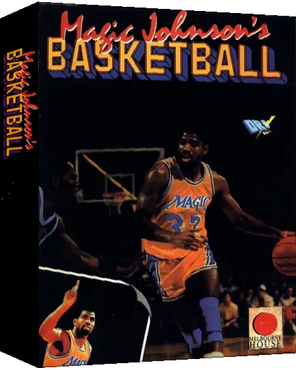 Magic Johnson's Basketball — box-3D (SP)