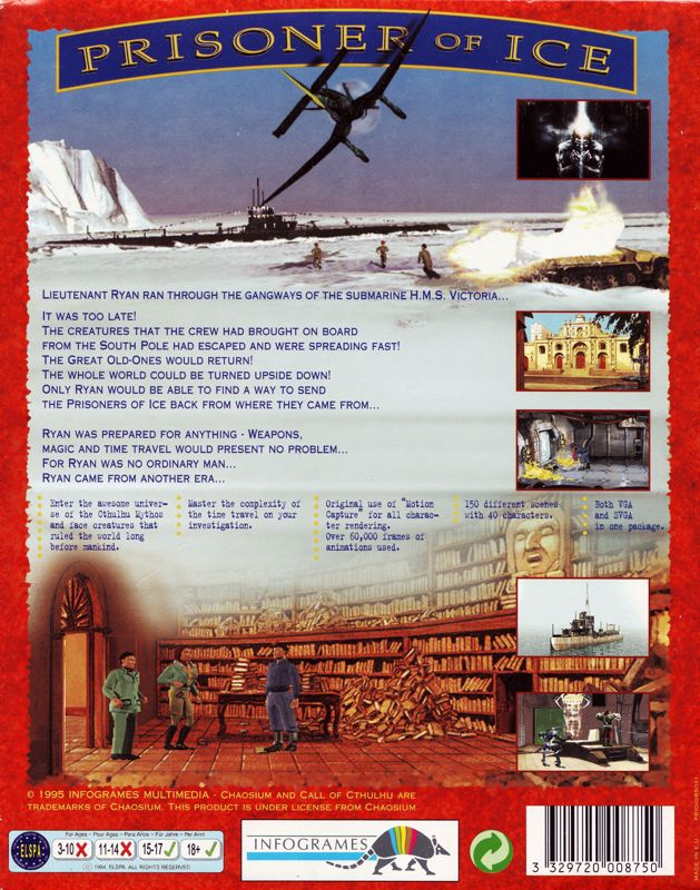 Call of Cthulhu - Prisoner of Ice — box-2D-back (EU)