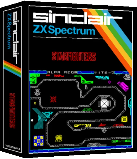Starfighters — box-3D (SS)