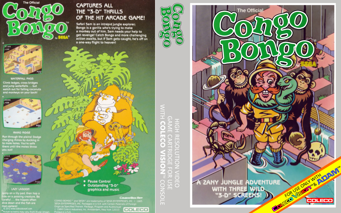 Congo Bongo — box-texture (US)