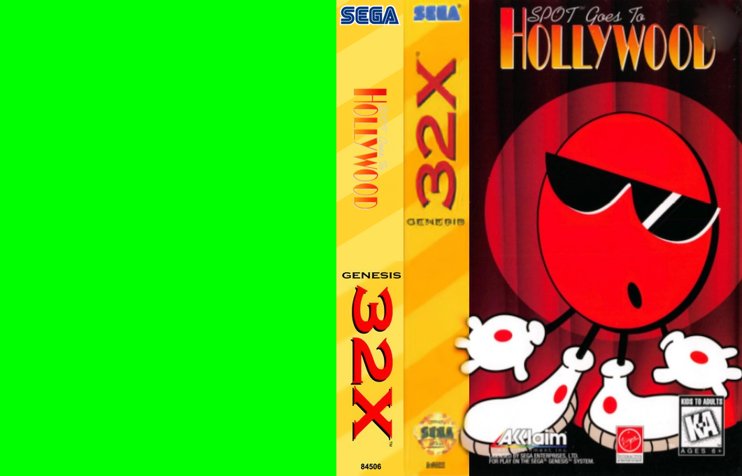 Spot Goes to Hollywood — box-texture (US)
