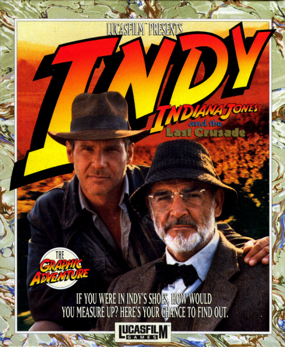 Indiana Jones And The Last Crusade - The Graphic Adventure box art