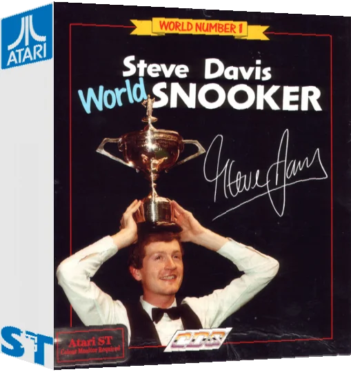 Steve Davis World Snooker — box-3D (EU)