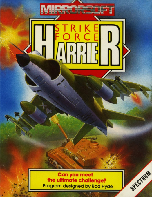 Strike Force Harrier box art