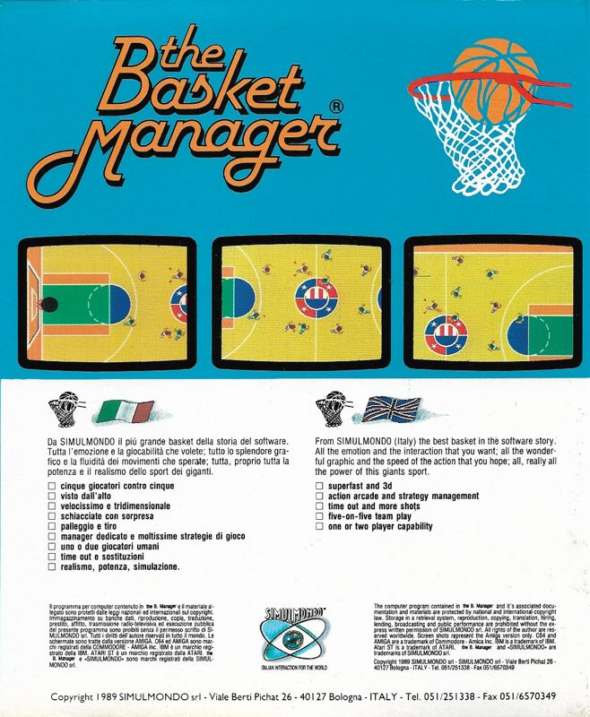 Basket Manager, The — box-2D-back (EU)