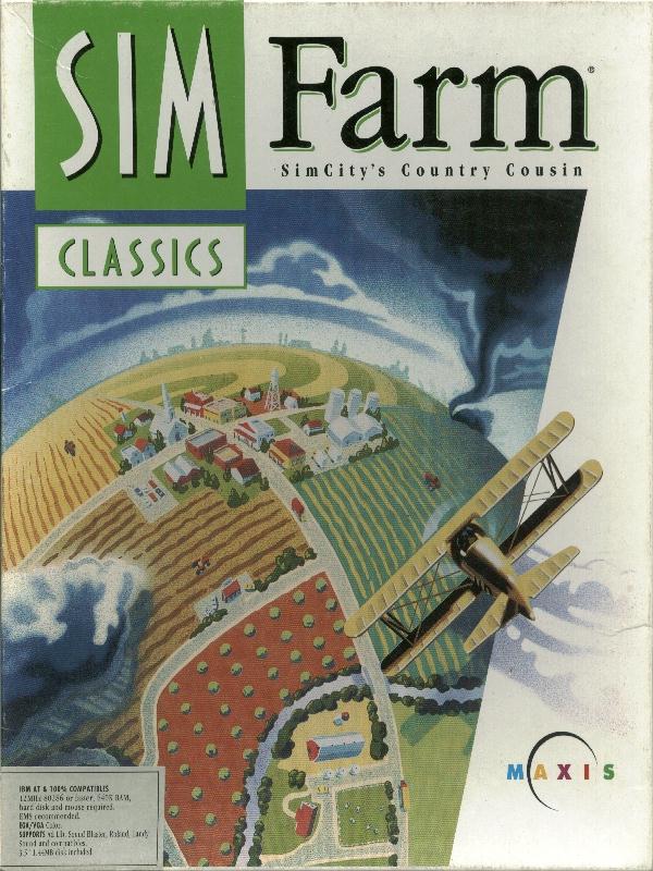 Sim Farm box art