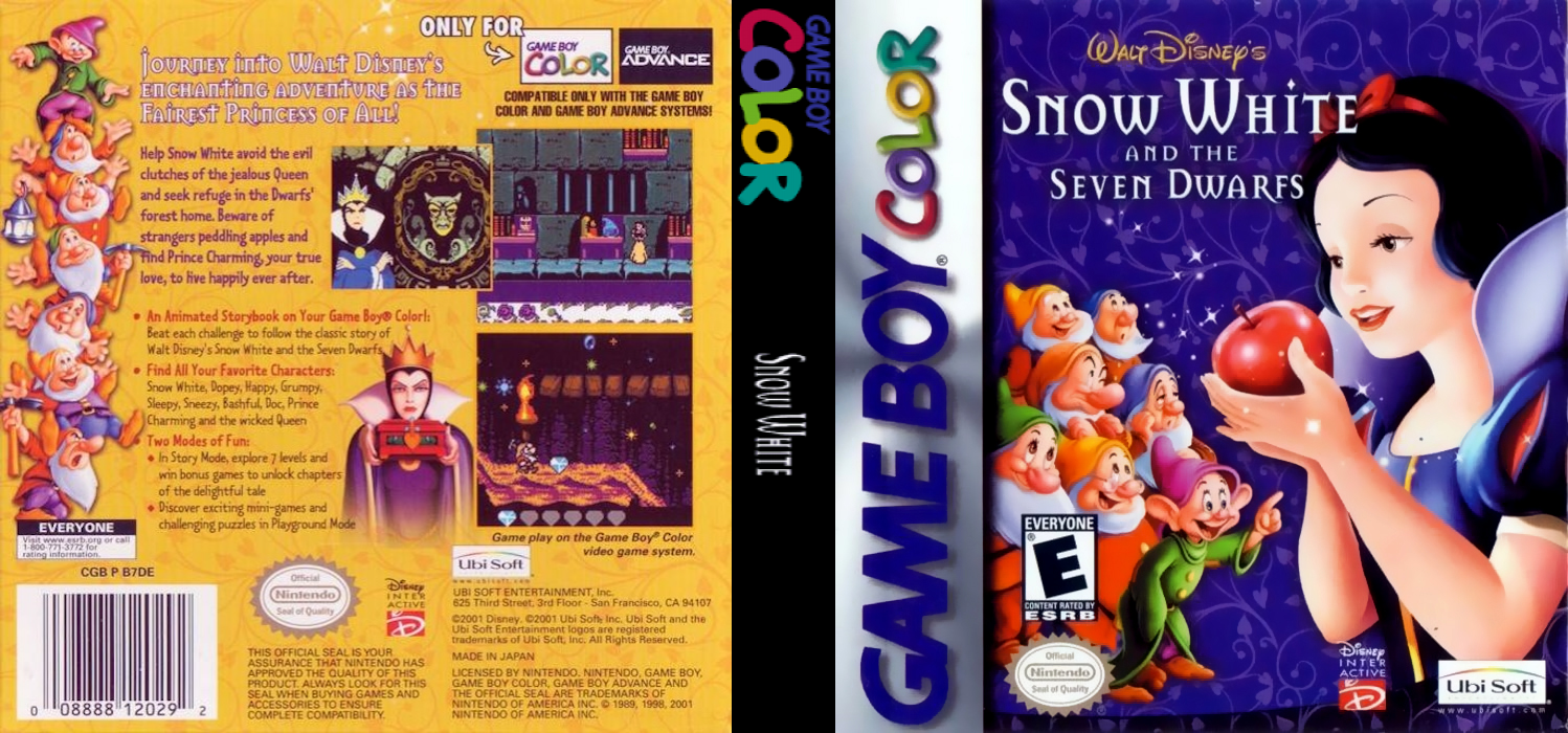 Snow White and the Seven Dwarfs — box-texture (US)