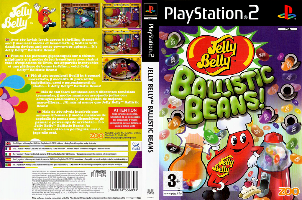 Jelly Belly - Ballistic Beans — box-texture (EU)