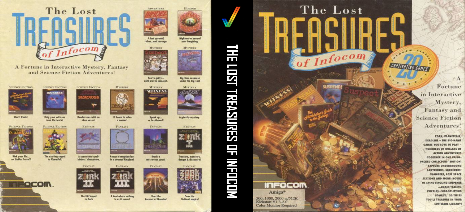 Lost Treasures of Infocom, The — box-texture (CUS)