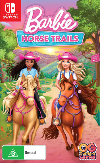 Barbie Horse Trails — box-2D (AU)