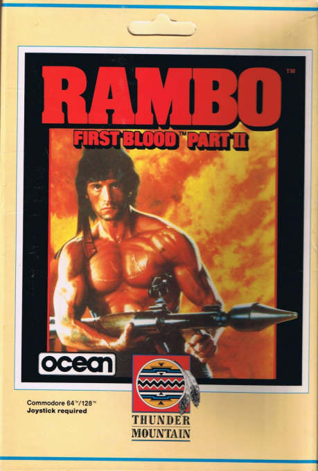 Rambo - First Blood Part 2 box art