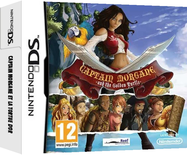 Captain Morgane and the Golden Turtle — box-3D (EU)