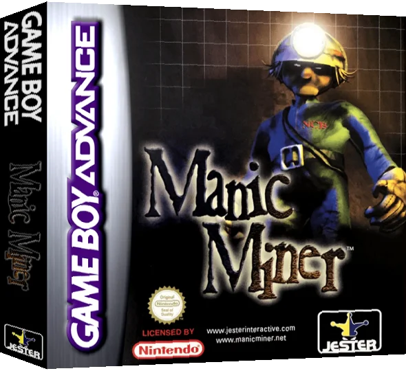 Manic Miner — box-3D (EU)