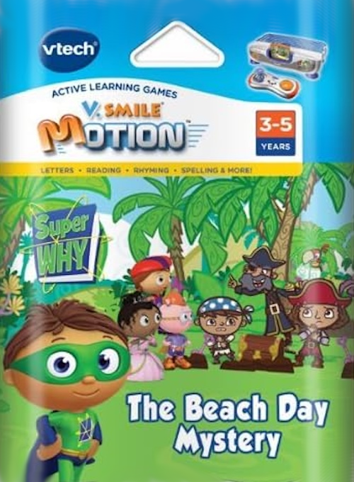 Super WHY! - The Beach Day Mystery box art