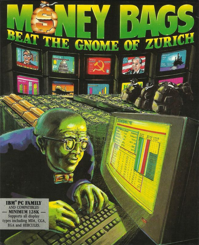 Money Bags - Beat the Gnome of Zurich box art