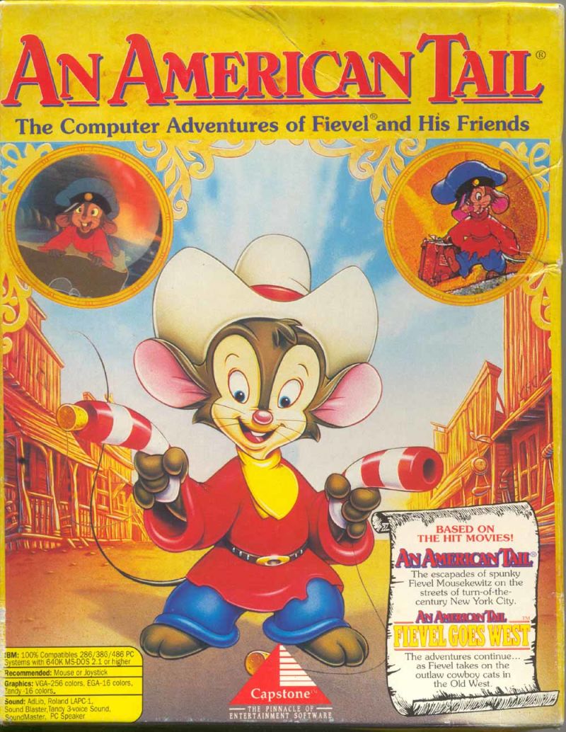 An American Tail: Fievel Goes West box art