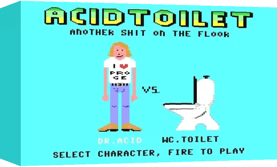 Acid Toilet : Another Shit on the Floor — box-3D (WOR)
