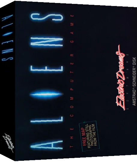 Aliens - The Computer Game — box-3D (EU)