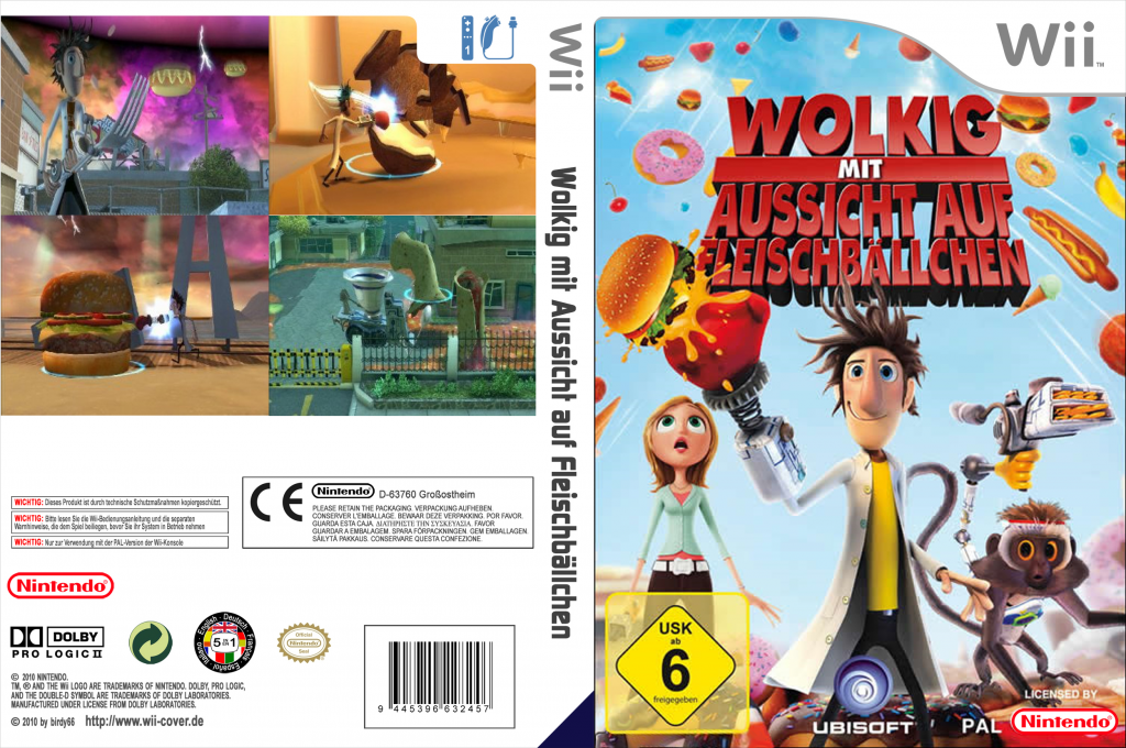 Cloudy with a Chance of Meatballs — box-texture (DE)