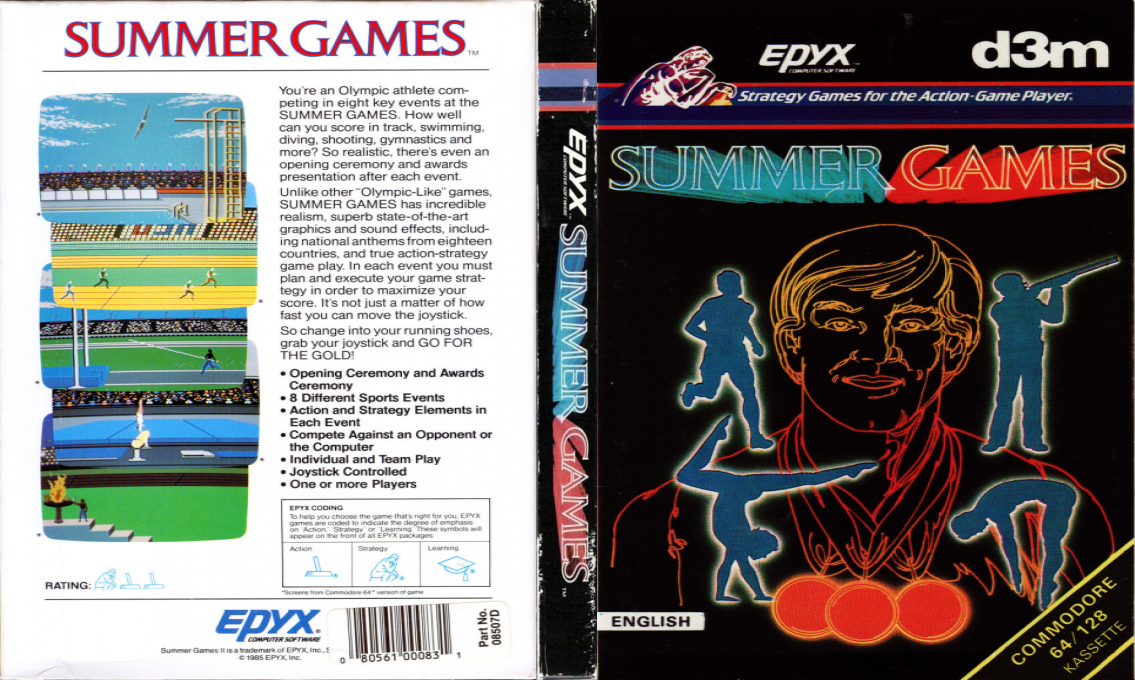 Summer Games — box-texture (EU)