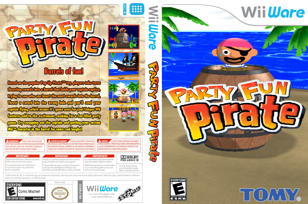 Pop-up Pirate ! — box-texture (US)