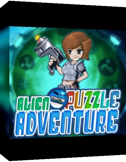 Alien Puzzle Adventure — box-3D (WOR)