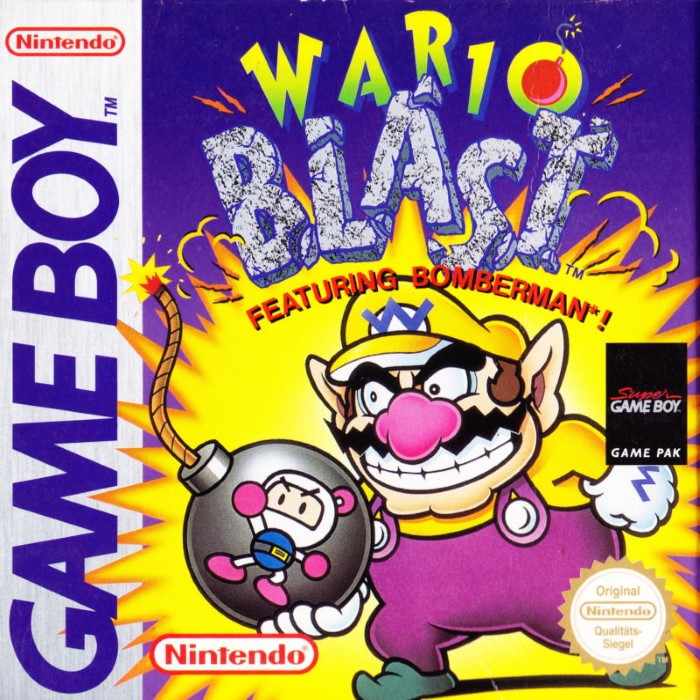 Wario Blast - Featuring Bomberman! — box-2D (DE)