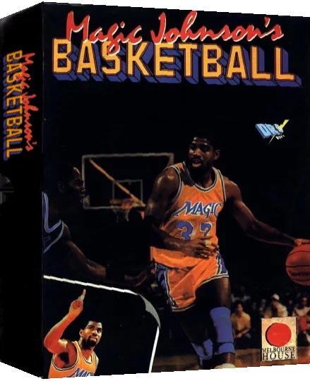 Magic Johnson's Basketball — box-3D (SP)