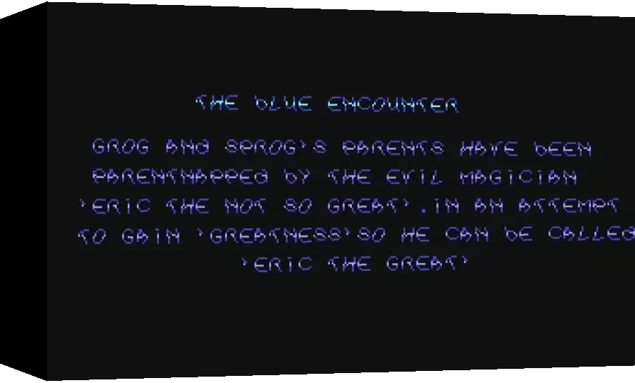 The Blue Encounter — box-3D (WOR)