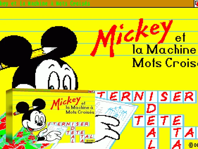 Mickey et la Machine a Mots Croises — mixrbv2 (FR)