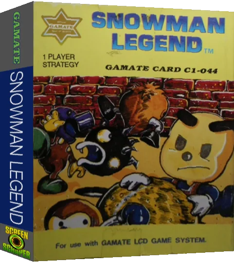 Snowman Legend — box-3D (WOR)