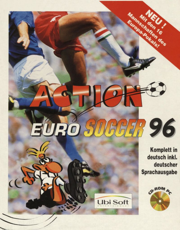 Action Euro Soccer 96 box art
