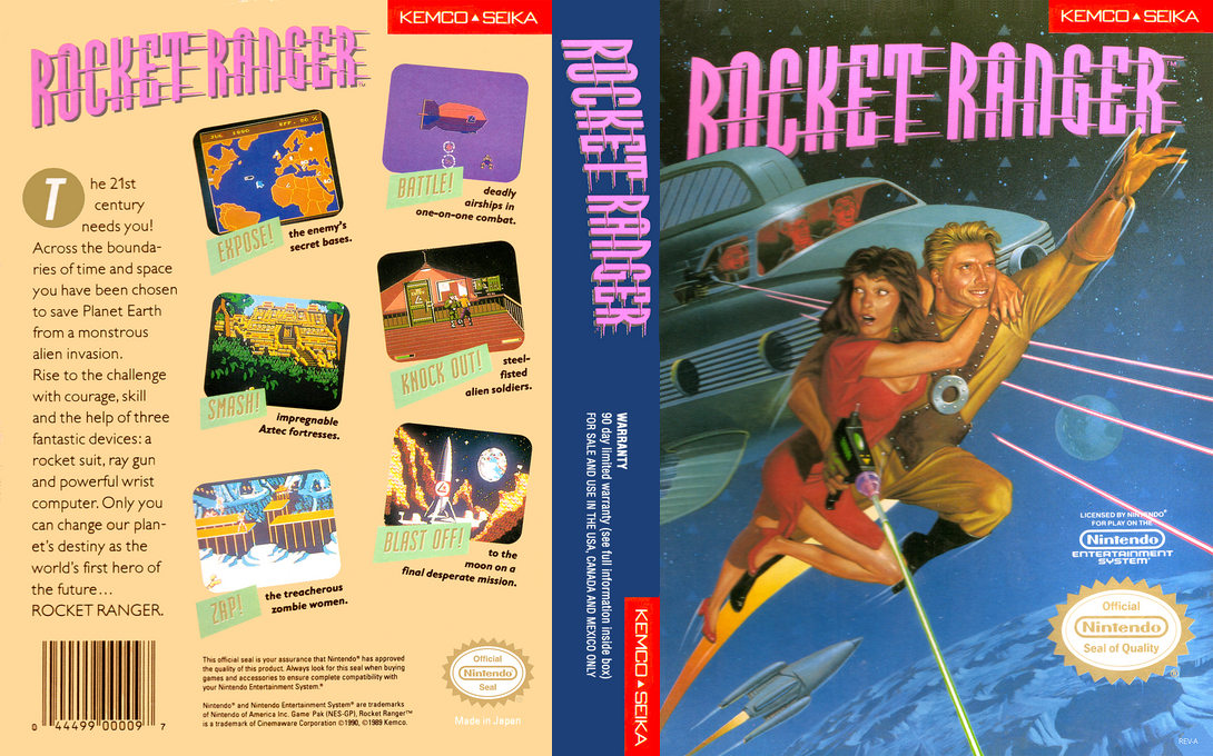 Rocket Ranger — box-texture (US)