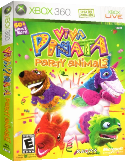 Viva Pinata - Party Animals — box-3D (US)