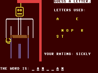 Hangman #008 — ss (WOR)