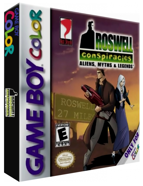 Roswell Conspiracies - Aliens, Myths & Legends — box-3D (US)