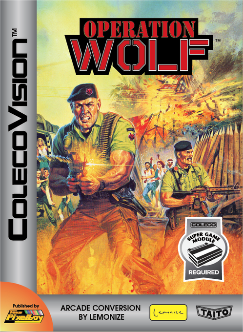 Operation Wolf box art