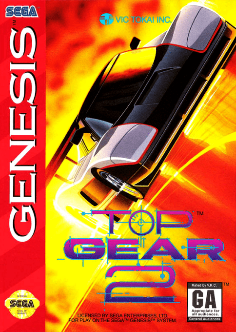 Top Gear 2 box art