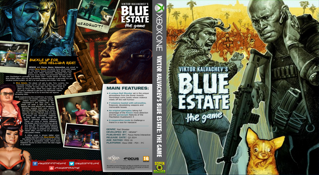 Viktor Kalvachev's Blue Estate: The Game — box-texture (EU)