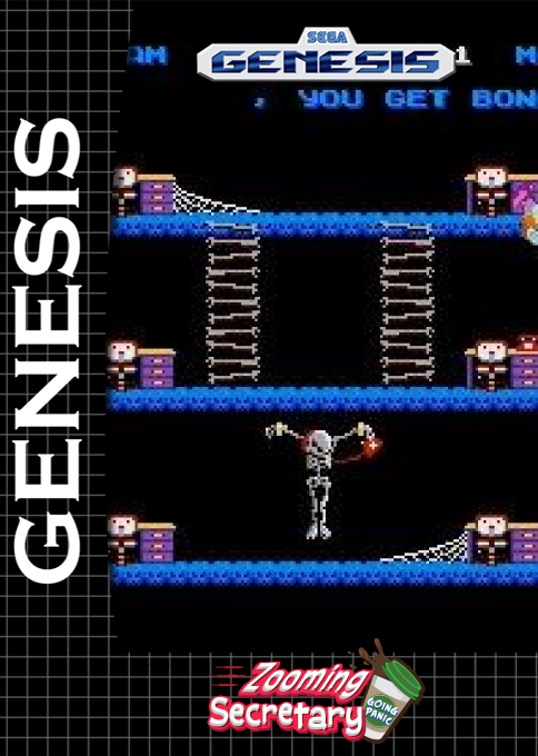 Zooming Secretary - Going Panic — box-2D (SS)