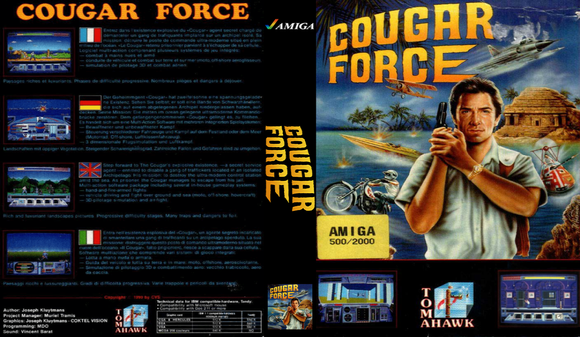 Cougar Force — box-texture (EU)