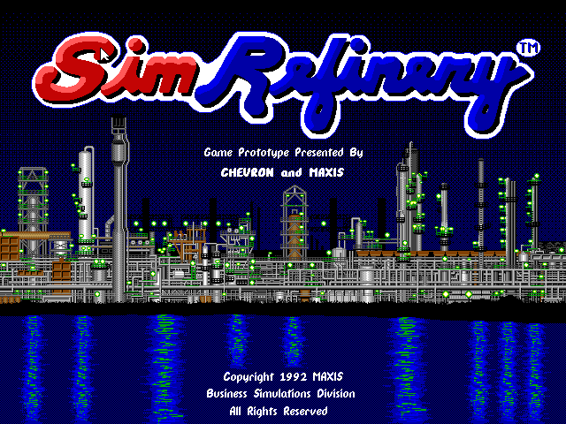 SimRefinery — sstitle (WOR)