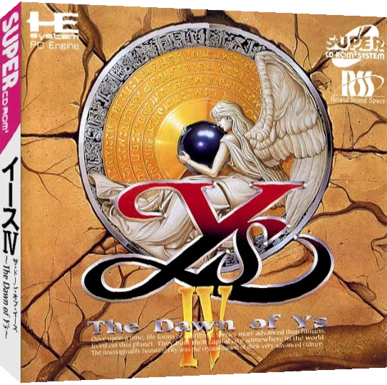 Ys 4 - The Dawn Of Ys — box-3D (JP)