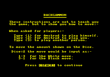 Colossus Backgammon — sstitle (EU)