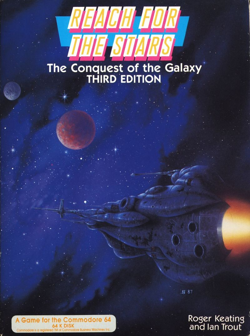 Reach for the Stars - The Conquest of the Galaxy — box-2D (US)