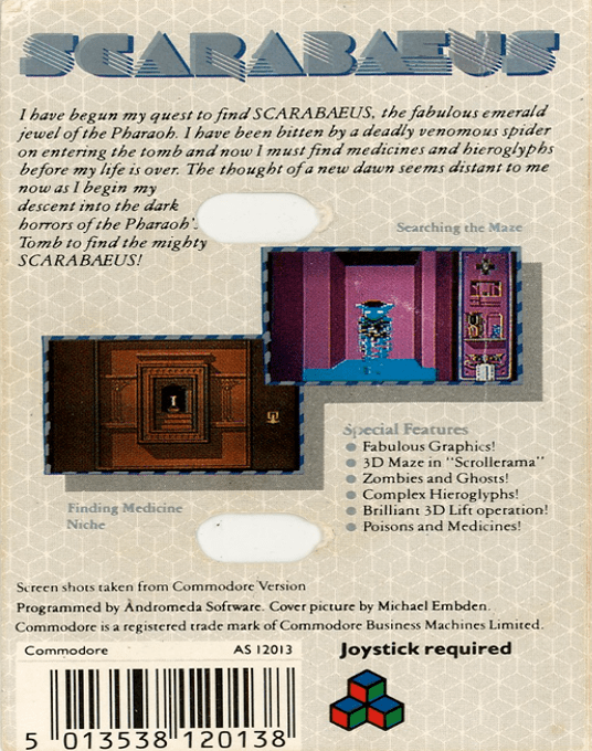 Scarabaeus — box-2D-back (EU)