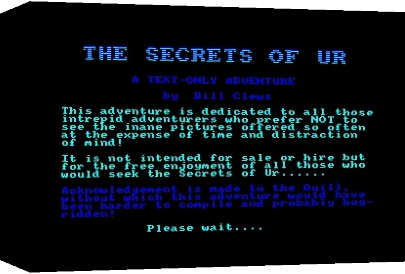 Secrets Of Ur, The — box-3D (WOR)