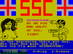 Sex Machine — sstitle (WOR)